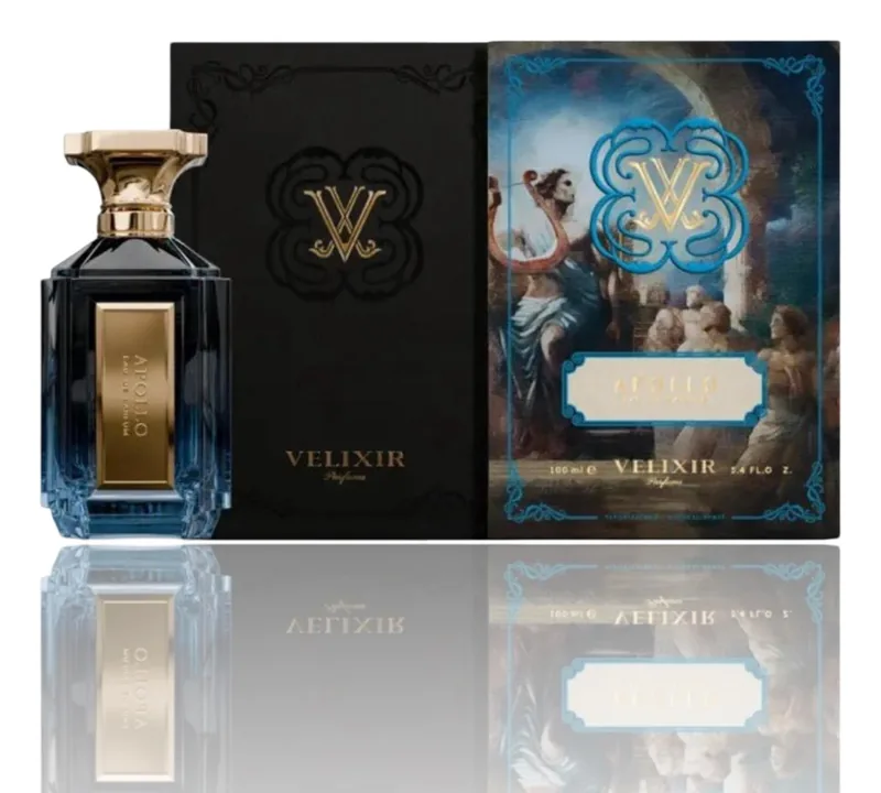 Velixir Apollo bottle and box