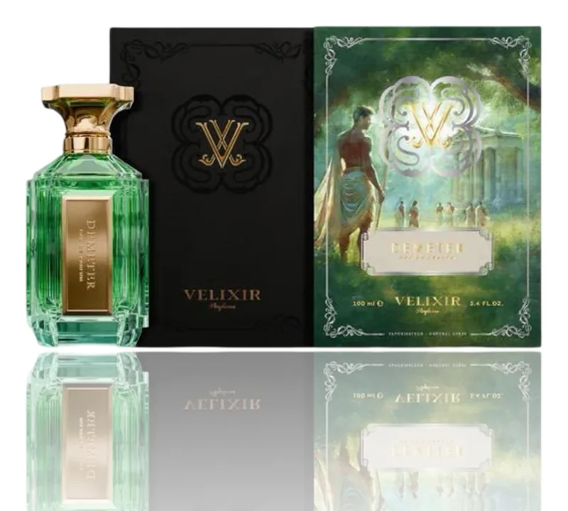 Velixir Demeter bottle and box