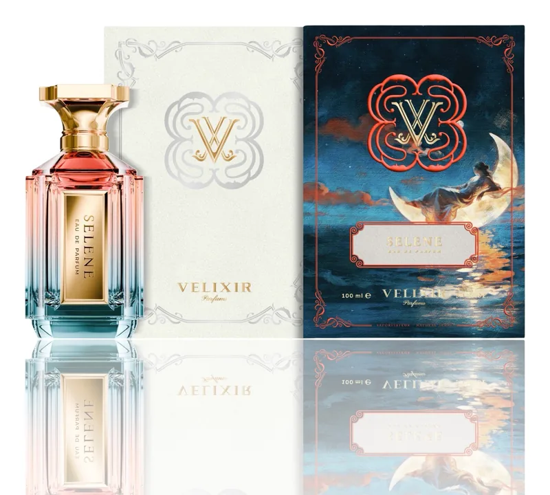 Velixir Selene bottle and box